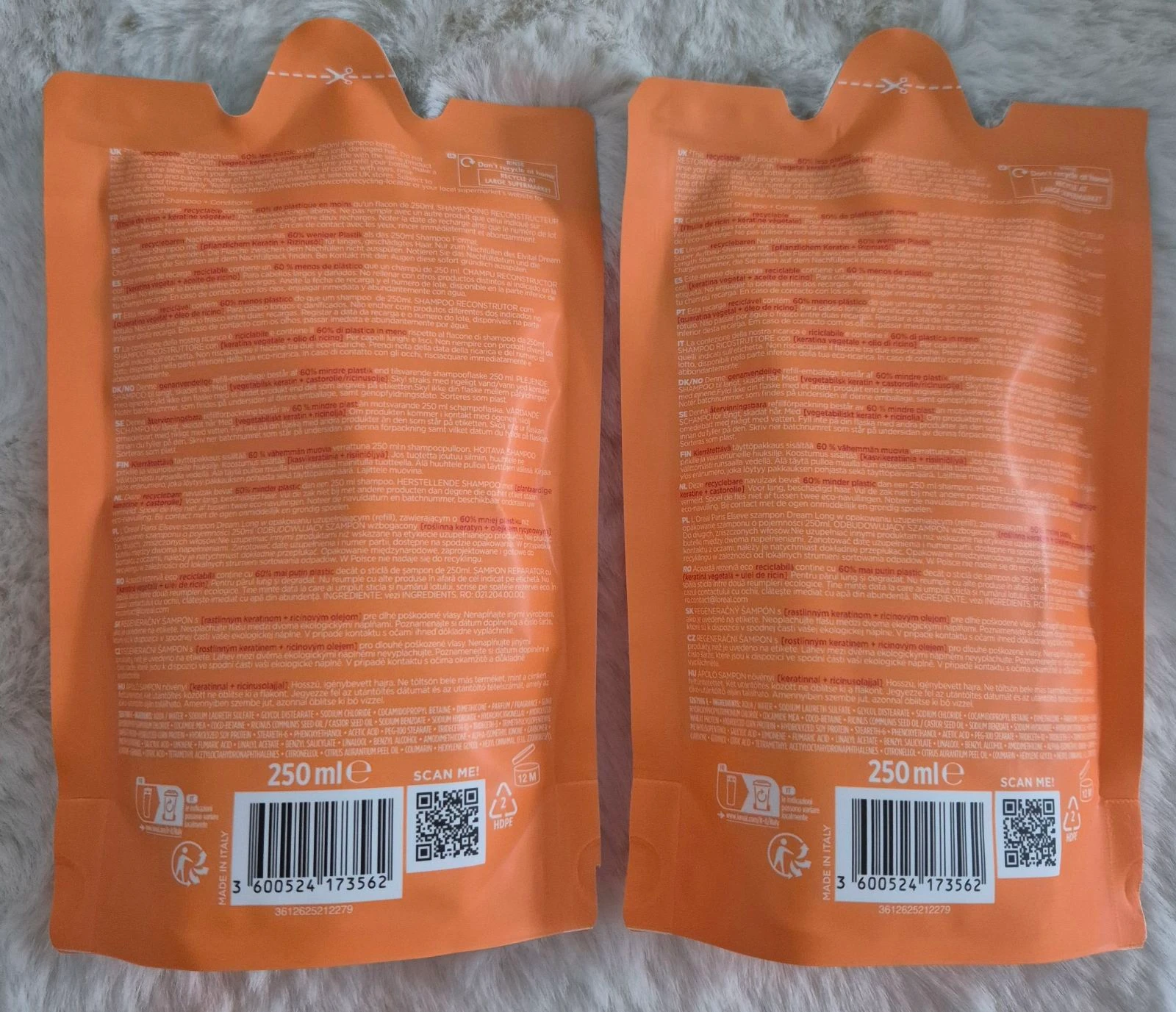 Reconstruction Shampoo Dreams lengths – photo 2